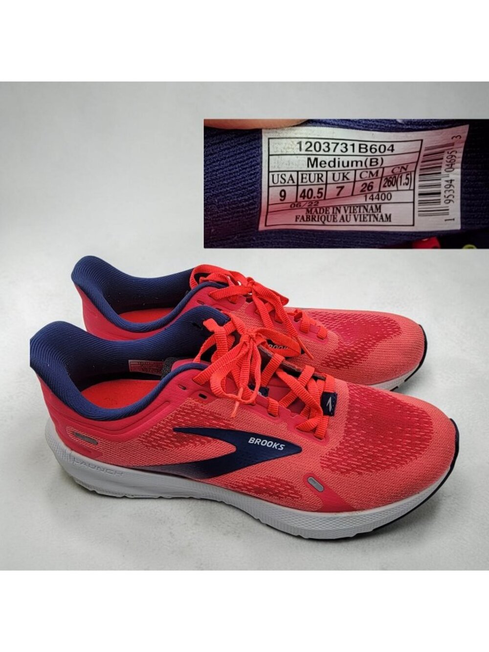 Brooks Launch GTS 9 Pink - 1203741B604 Size 9 Medium Womens